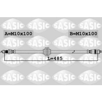 Flexible de frein SASIC OEM 462104767R Flexible de frein SASIC OEM 462104767R