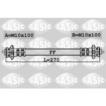 Flexible de frein SASIC OEM 462145F001