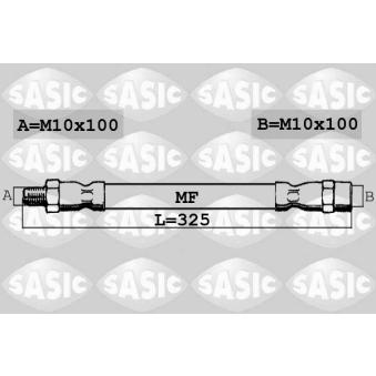 Flexible de frein SASIC OEM A4144280035