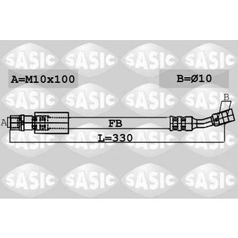 Flexible de frein SASIC OEM 5562204