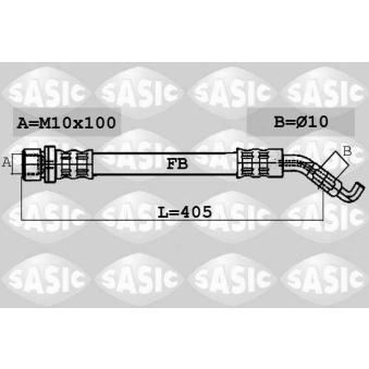 Flexible de frein SASIC OEM 5155079J00