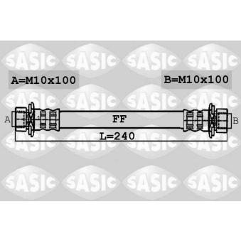 Flexible de frein SASIC OEM 5157079J00000