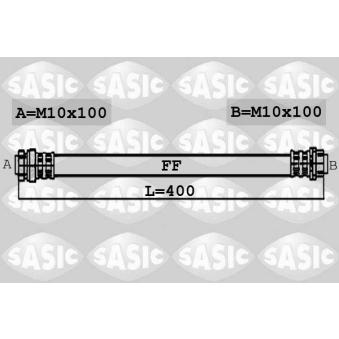 Flexible de frein SASIC OEM 7M3611775
