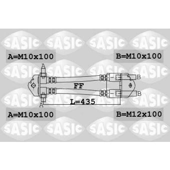 Flexible de frein SASIC OEM 4519465