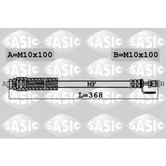 Flexible de frein SASIC OEM 1371515
