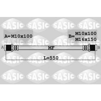Flexible de frein SASIC OEM 500330389