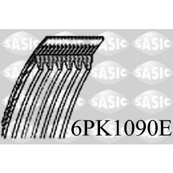 Courroie trapézoïdale à nervures SASIC OEM 5750RW