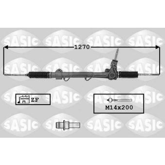Crémaillière de direction SASIC OEM 5023570