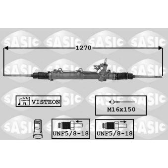 Crémaillière de direction SASIC OEM 7294407 Crémaillière de direction SASIC OEM 7294407