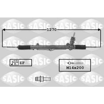 Crémaillière de direction SASIC 7006067