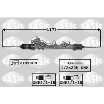 Crémaillière de direction SASIC OEM 1202685 Crémaillière de direction SASIC OEM 1202685