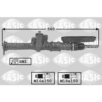 Crémaillière de direction SASIC 7006111