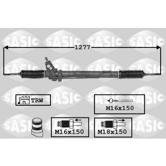 Crémaillière de direction SASIC [7006123]