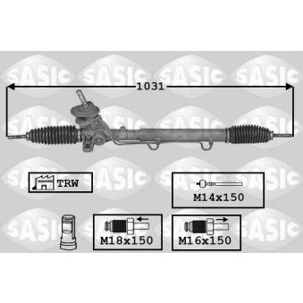 Crémaillière de direction SASIC 7006151