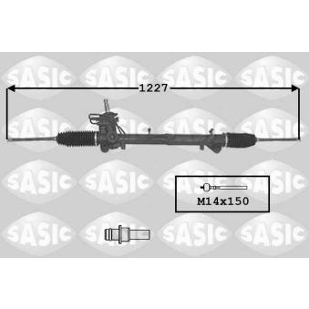 Crémaillière de direction SASIC 7006174
