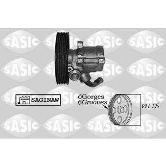 Pompe hydraulique, direction SASIC 7070005