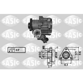 Pompe hydraulique, direction SASIC OEM 46524141