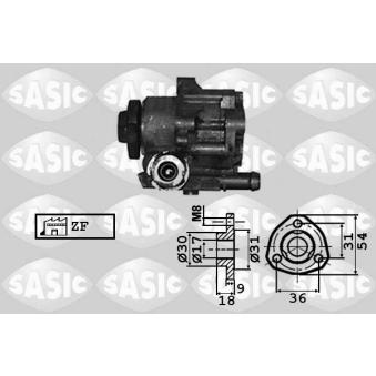 Pompe hydraulique, direction SASIC OEM 032145157AX