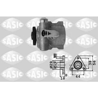 Pompe hydraulique, direction SASIC [7076053]