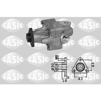 Pompe hydraulique, direction SASIC OEM 8D0145156A