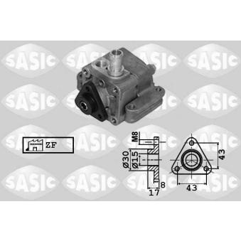 Pompe hydraulique, direction SASIC OEM 32416758595