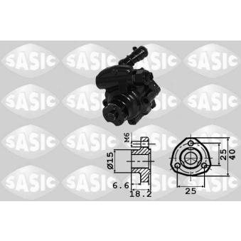 Pompe hydraulique, direction SASIC OEM XS713A674BF