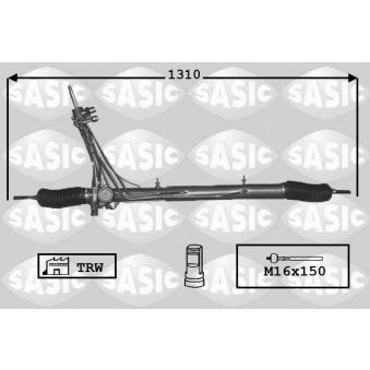 Crémaillière de direction SASIC OEM 4001E4