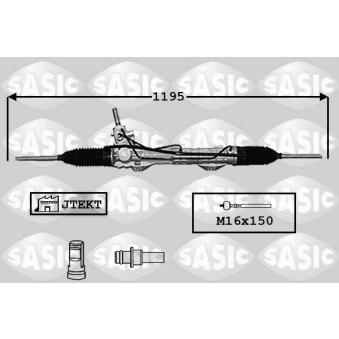 Crémaillière de direction SASIC OEM 400172