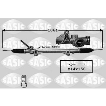 Crémaillière de direction SASIC OEM 7711368394
