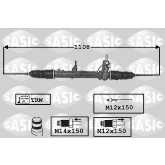 Crémaillière de direction SASIC [7176002]