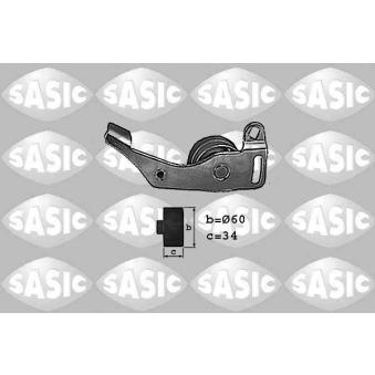 Poulie-tendeur, courroie de distribution SASIC OEM 082911