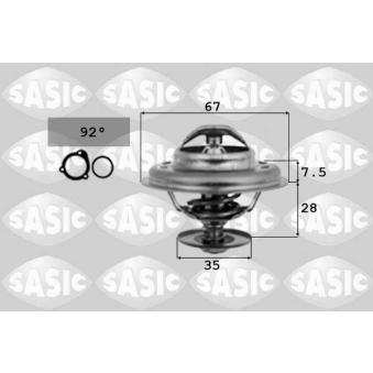 Thermostat d'eau SASIC OEM 11537511083
