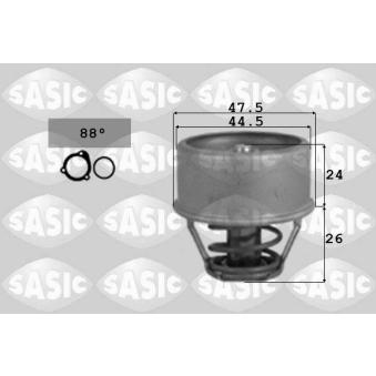 Thermostat d'eau SASIC OEM PEL10017