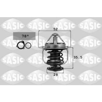 Thermostat d'eau SASIC OEM 19301P08305