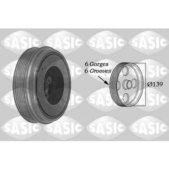 Poulie, vilebrequin SASIC OEM 038105243