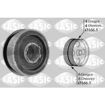 Poulie, vilebrequin SASIC OEM 11237787304