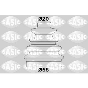 Soufflets de cardan avant SASIC OEM 1016756