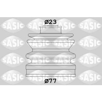 Soufflets de cardan avant SASIC OEM MB109012