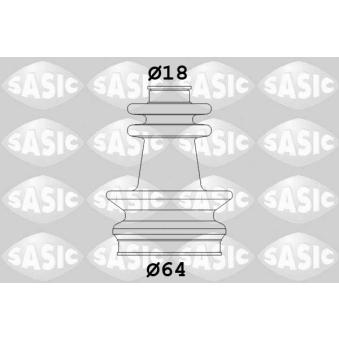 Soufflets de cardan avant SASIC OEM 3974101A26