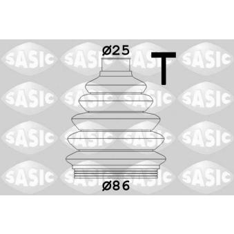 Soufflets de cardan avant SASIC OEM 1H0498203A