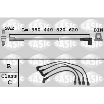 Kit de câbles d'allumage SASIC OEM 0K30A18140A Kit de câbles d'allumage SASIC OEM 0K30A18140A