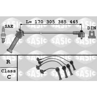 Kit de câbles d'allumage SASIC [9286054]