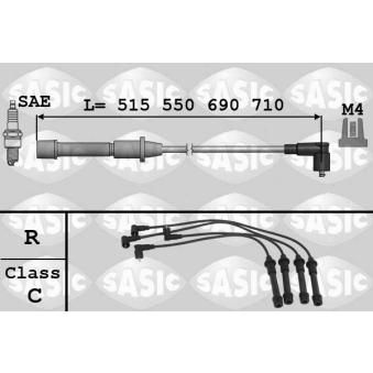 Kit de câbles d'allumage SASIC OEM 1111223