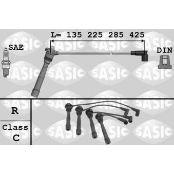 Kit de câbles d'allumage SASIC OEM 46425912 Kit de câbles d'allumage SASIC OEM 46425912