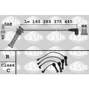 Kit de câbles d'allumage SASIC OEM 1114743 Kit de câbles d'allumage SASIC OEM 1114743