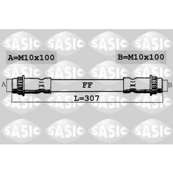 Flexible de frein SASIC OEM 7704003905