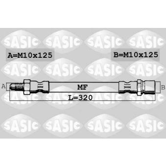 Flexible de frein SASIC OEM 4347579 Flexible de frein SASIC OEM 4347579
