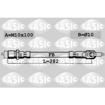 Flexible de frein SASIC OEM 7593340