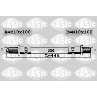 Flexible de frein SASIC OEM 6191842