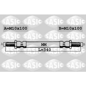Flexible de frein SASIC OEM 6179304